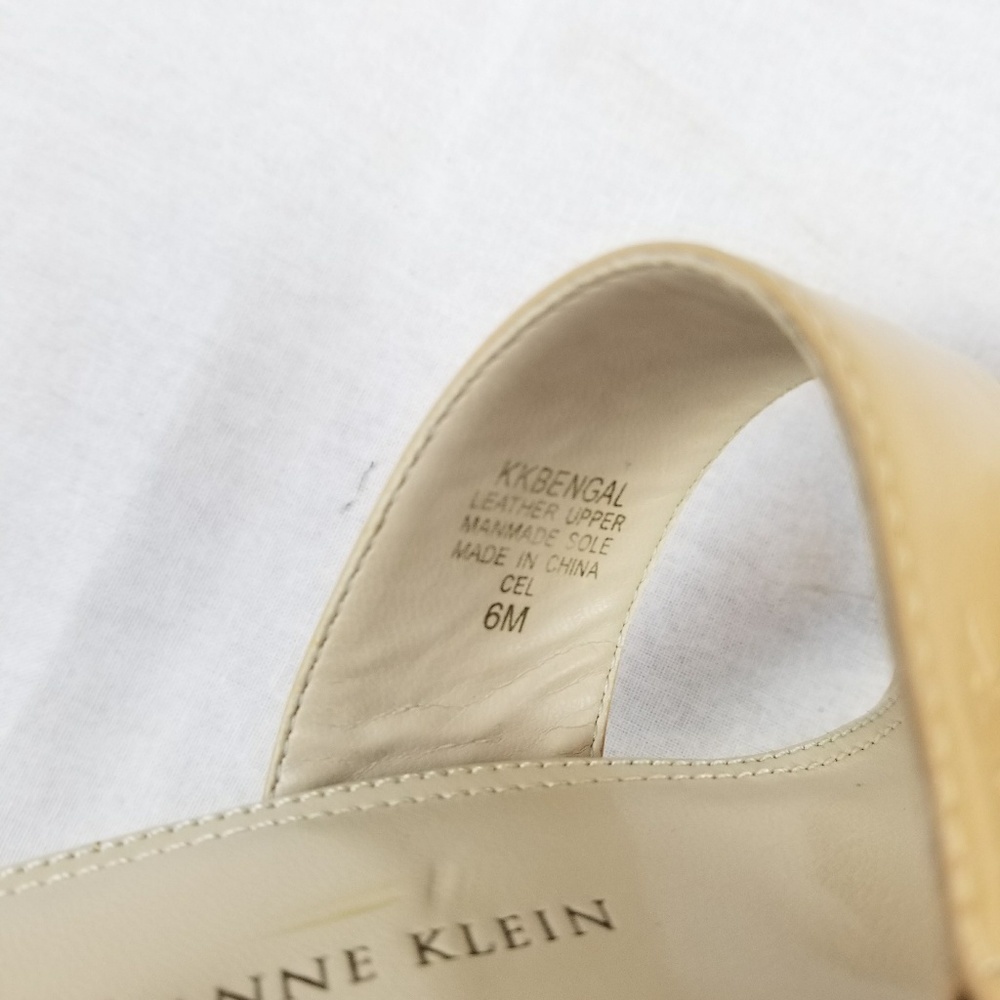 Anne Klein Double Leather Strap Heels Scandals - Picture 5 of 5
